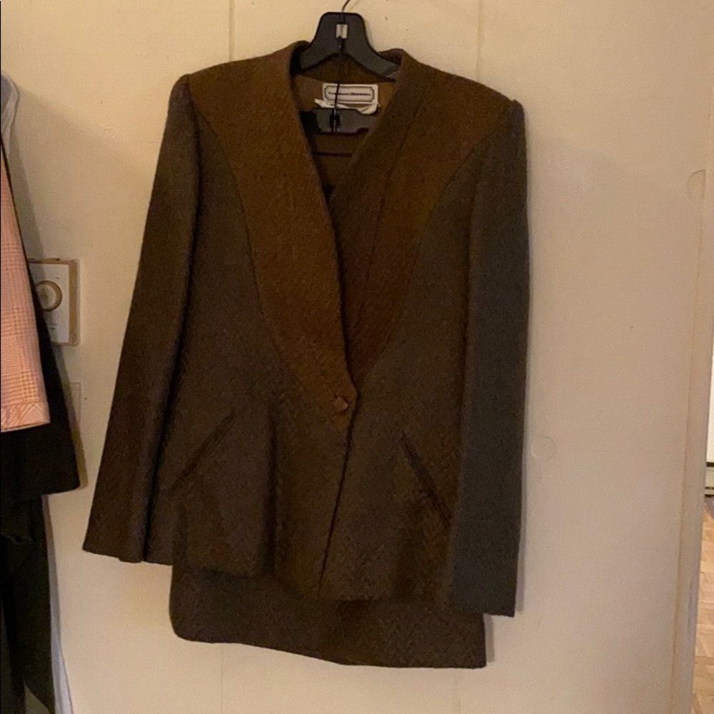Carolina Herrera wool suit